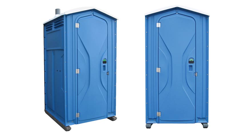Long-term porta potty units on site in Batesville, Mississippi